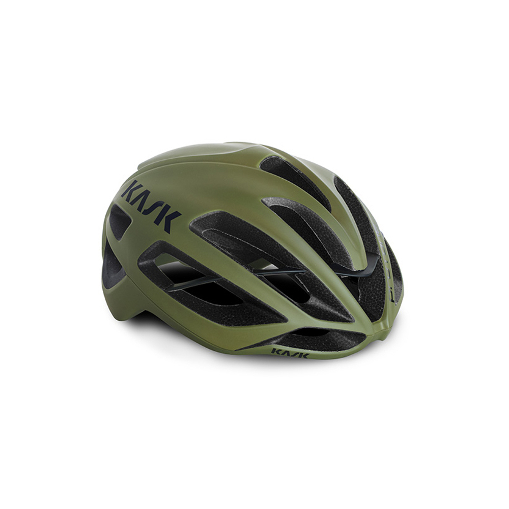 Kask Protone Road Cycling Helmet - Olive Green (L 62)