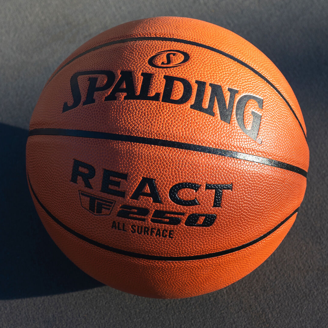 Spalding React FIBA TF-250 Composite All Surface Basketball (Size 7)