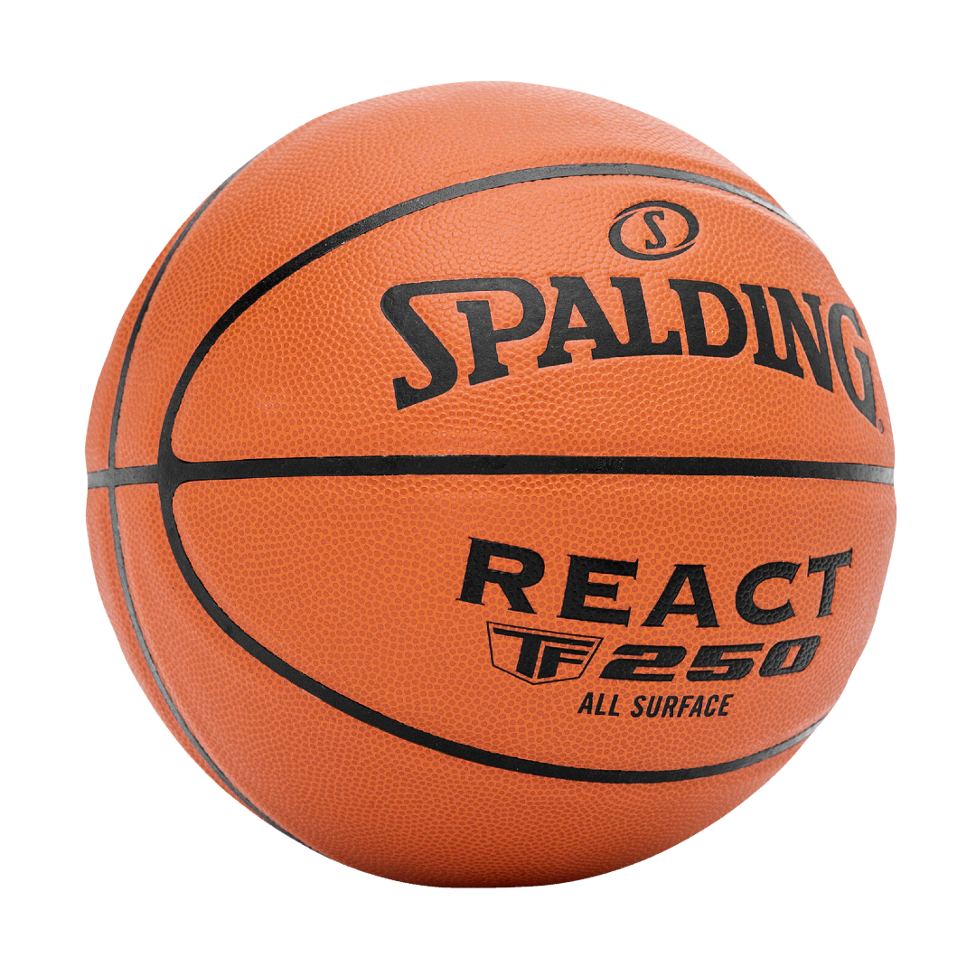 Spalding React FIBA TF-250 Composite All Surface Basketball (Size 7)