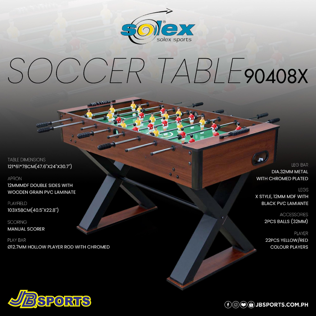 Solex 90408X 48-inch Soccer Table (X-Leg)