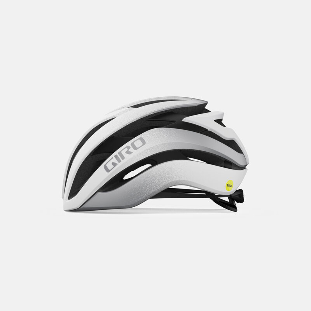 GIRO Cielo MIPS Helmet,(Matte White Silver Fade)