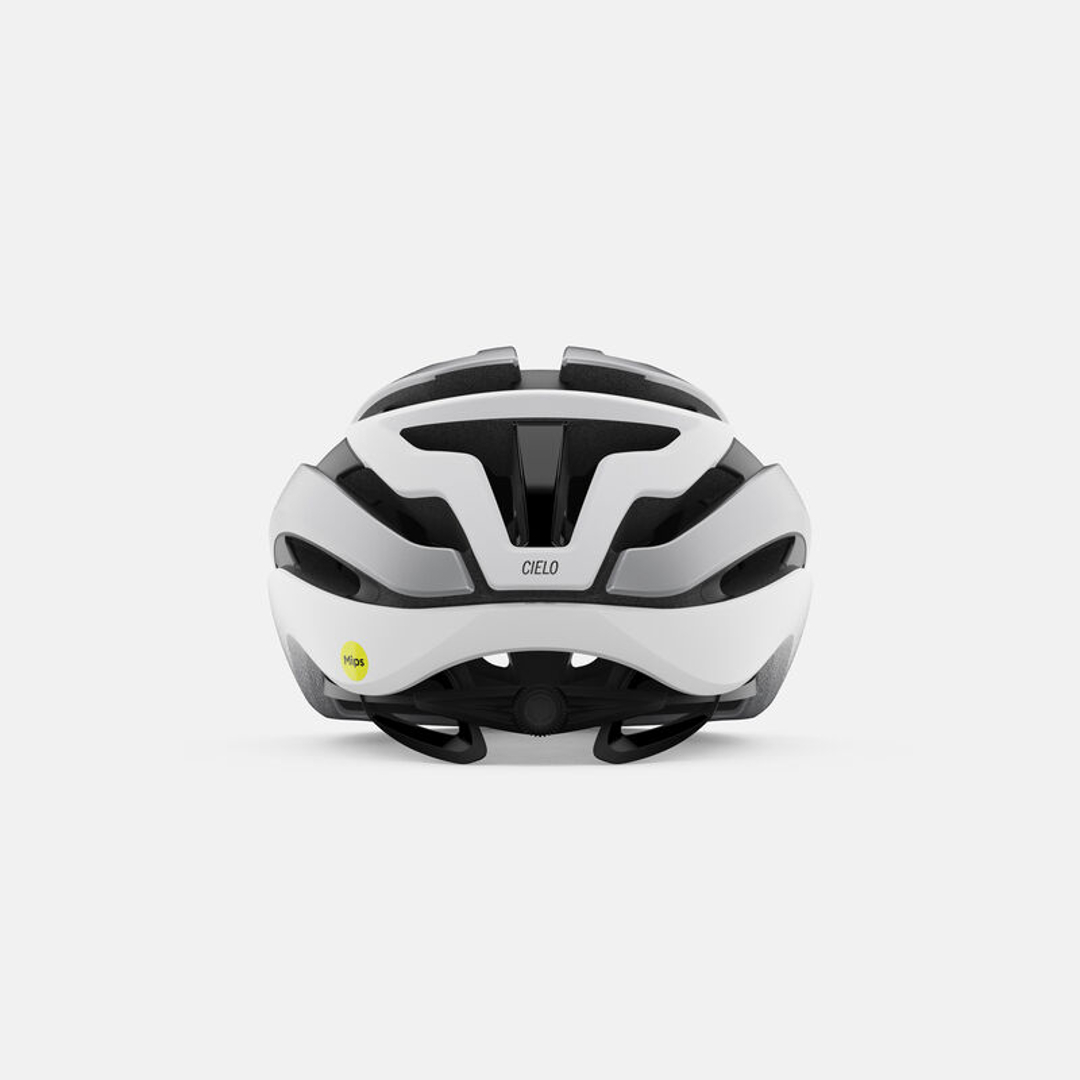 GIRO Cielo MIPS Helmet,(Matte White Silver Fade)