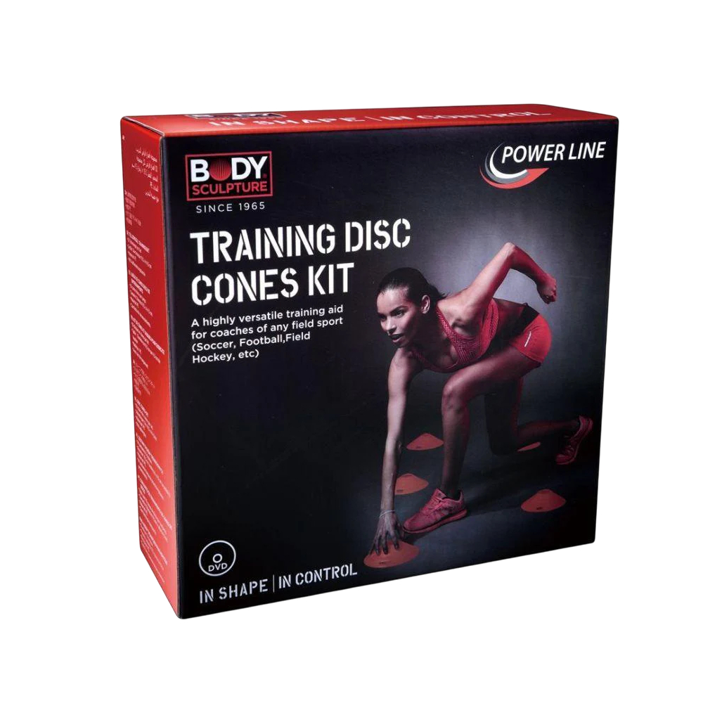 Body Sculpture - Training Disc Cone Set of 10 with DVD 