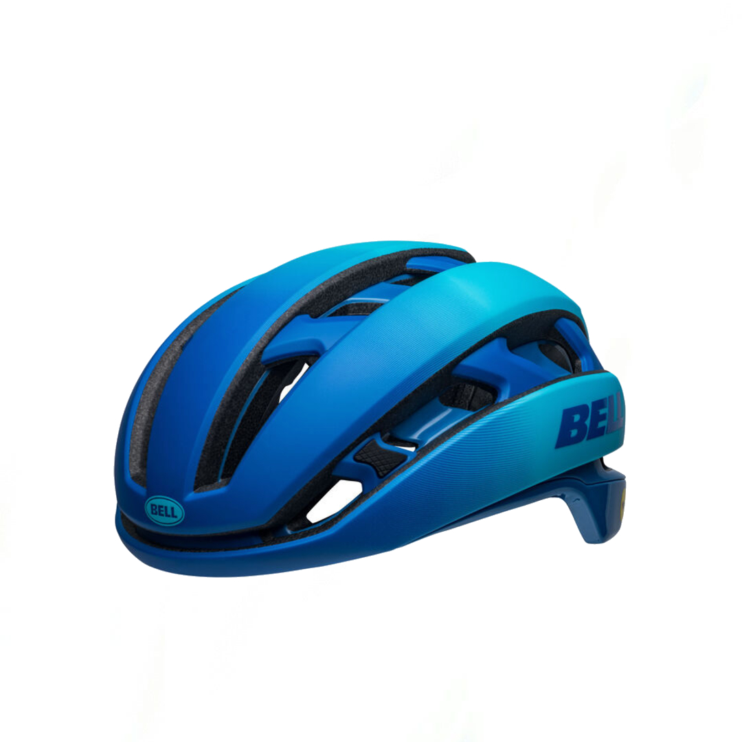 BELL XR MIPS Spherical Road Cycling Helmet,(Matte Gloss Blues)