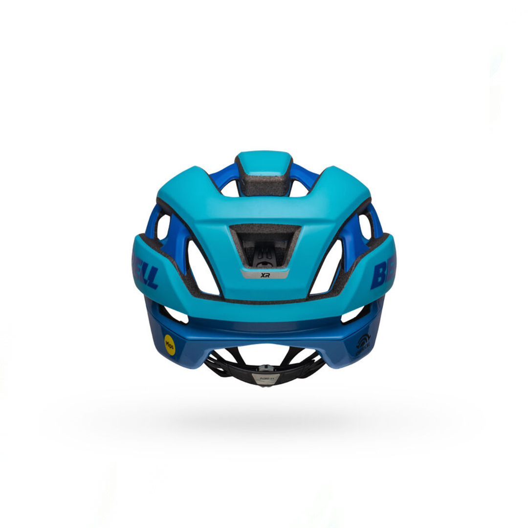 BELL XR MIPS Spherical Road Cycling Helmet,(Matte Gloss Blues)