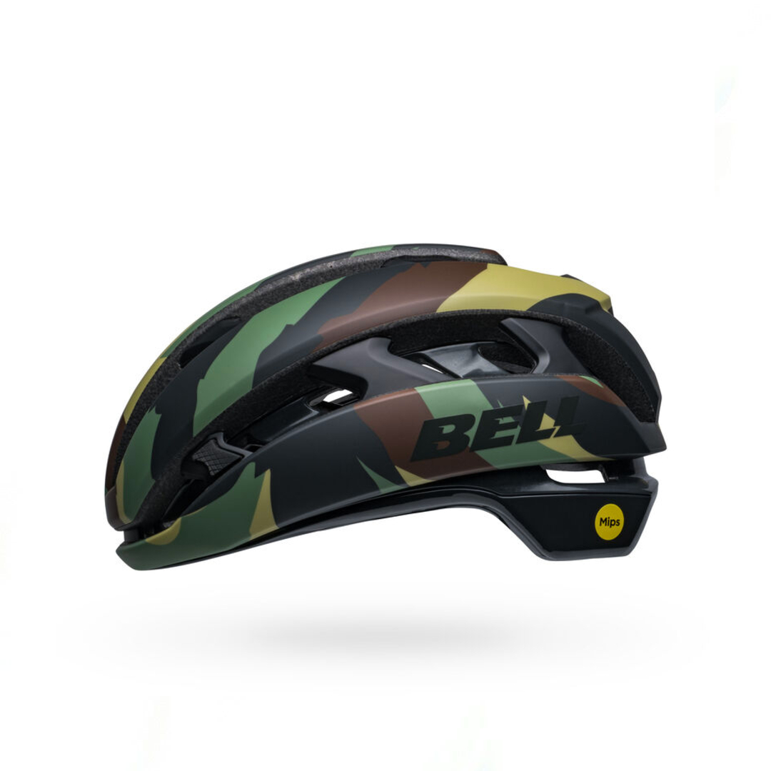 BELL XR MIPS Spherical Road Cycling Helmet,(Matte Gloss OG Camo)