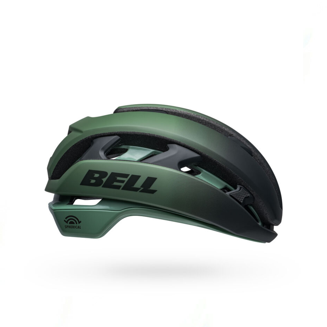 BELL XR MIPS Spherical Road Cycling Helmet,(Matte Gloss Greens)