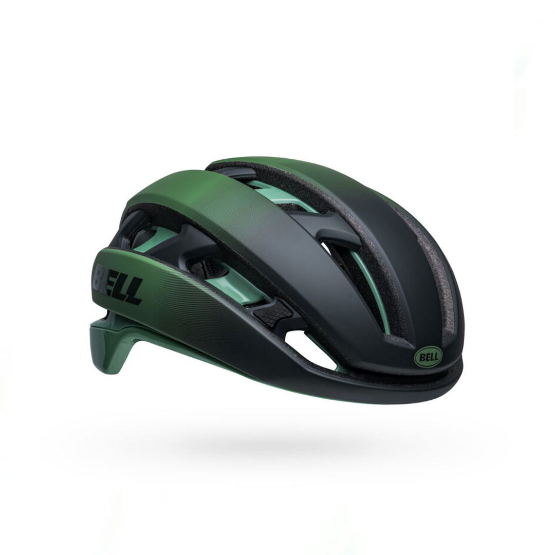 BELL XR MIPS Spherical Road Cycling Helmet,(Matte Gloss Greens)