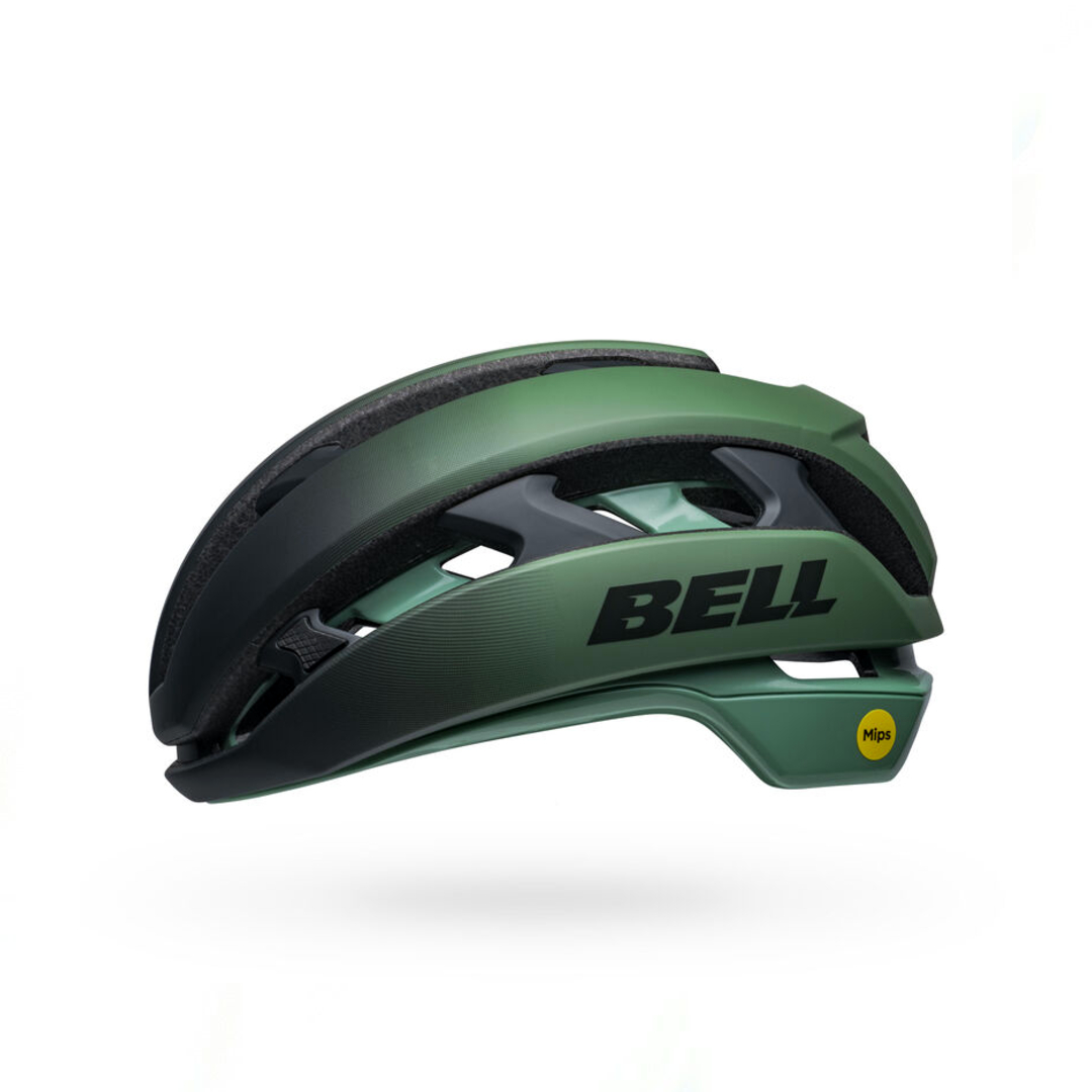 BELL XR MIPS Spherical Road Cycling Helmet,(Matte Gloss Greens)