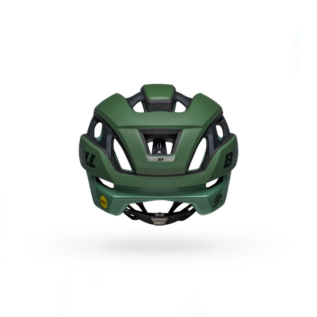 BELL XR MIPS Spherical Road Cycling Helmet,(Matte Gloss Greens)