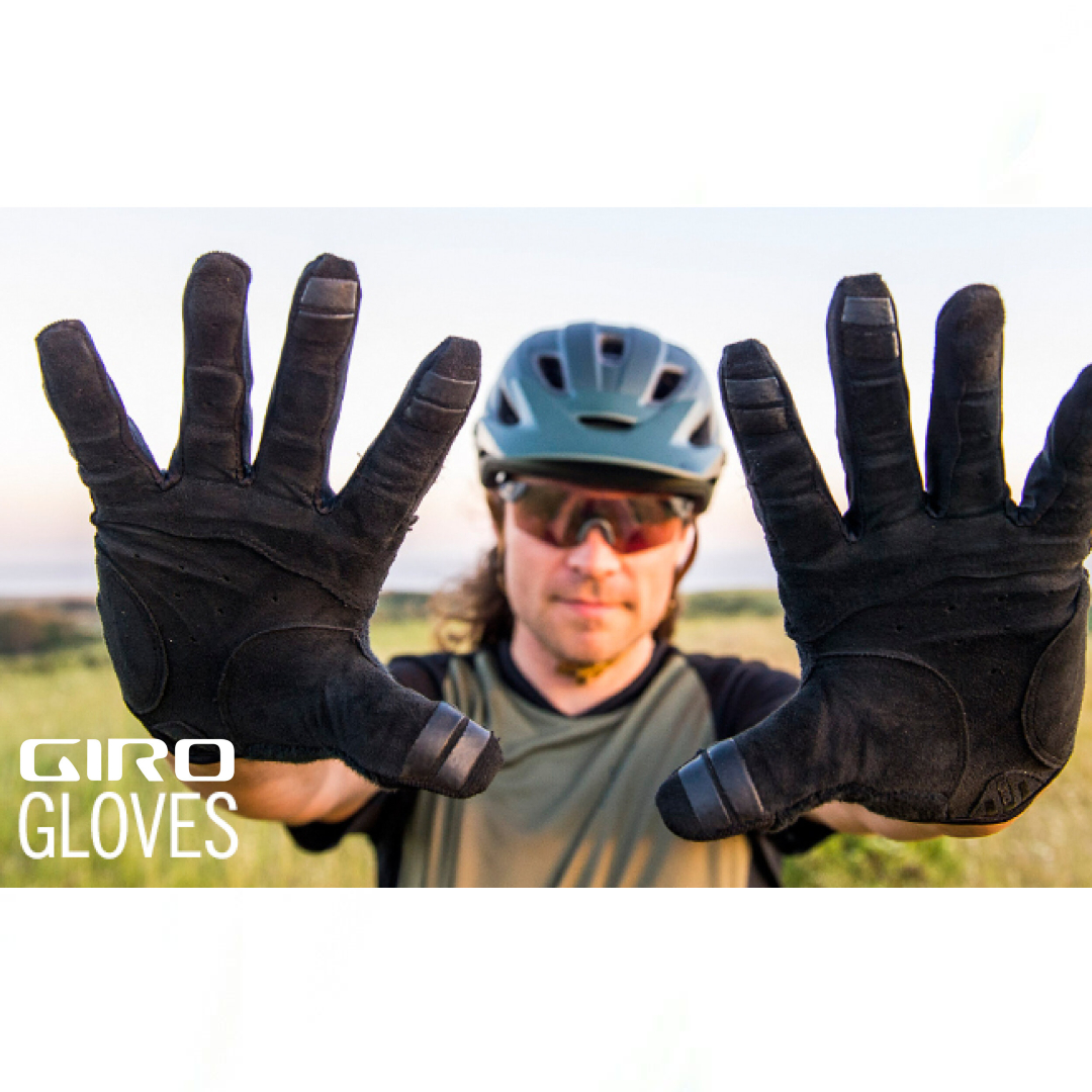 GIRO DND Cycling Gloves,( Trail Green)