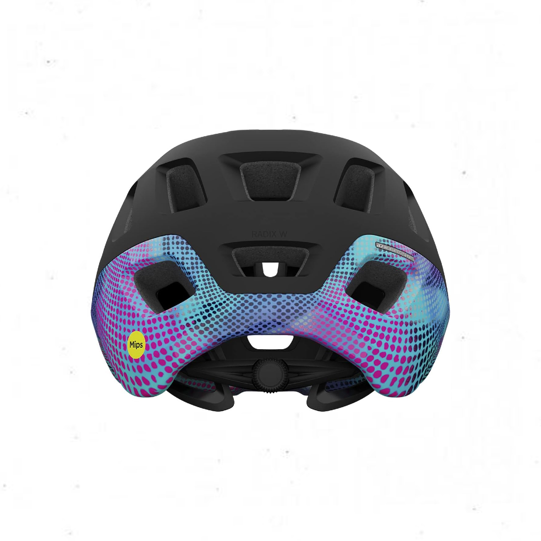 Giro Radix MIPS Women's MTB Helmet (Medium) (Matte Black Chroma Dot)