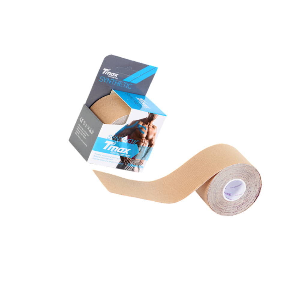 Tmax Rayon Kinesiology Tape 5cm X 5m (Beige)