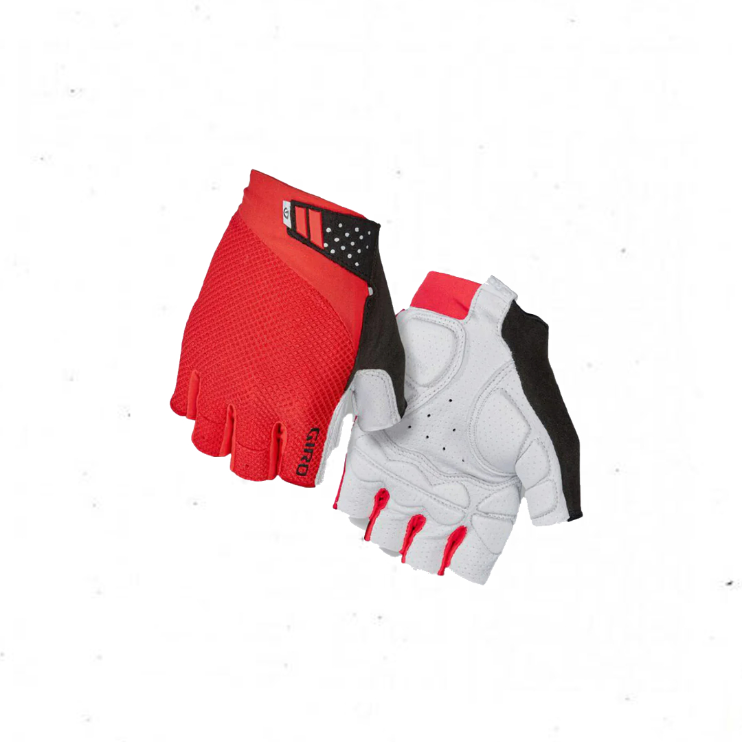 Giro Monica II GeL Women’s Cycling Gloves (Large) (Bright Red)