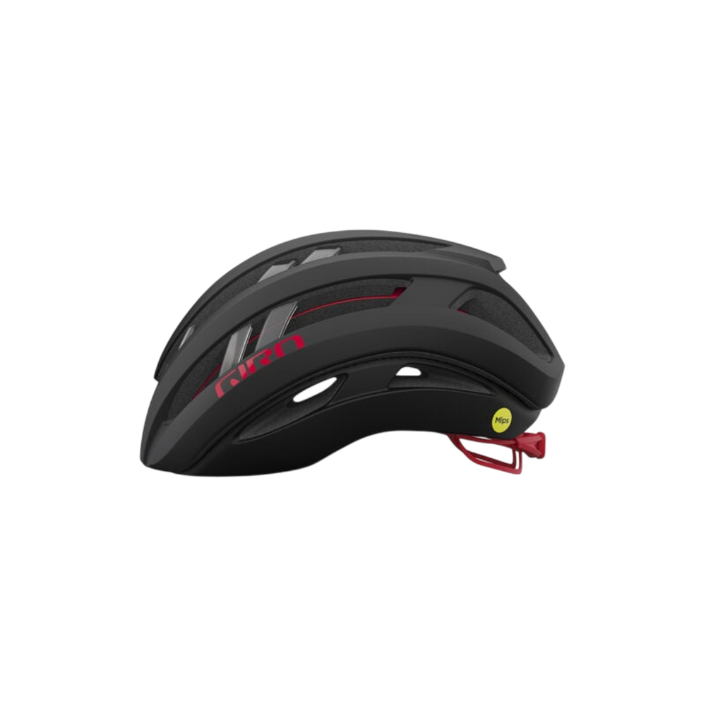 Giro Aries Spherical Helmet - Matte Carbon/Red (Large)