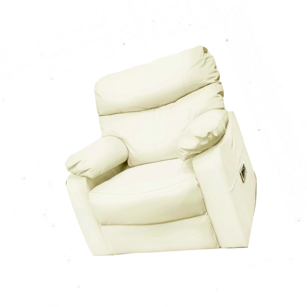 Body Sculpture 2-in-1 Massage Sofa (White Cream)