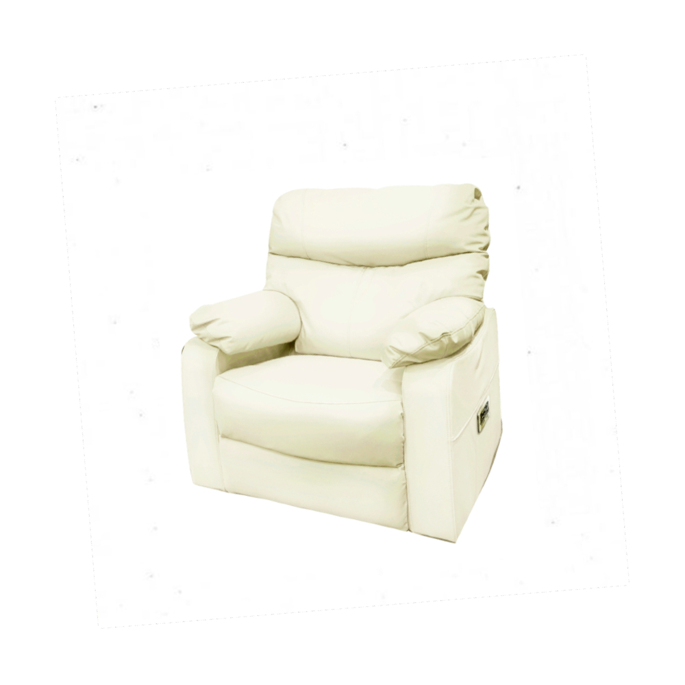 Body Sculpture 2-in-1 Massage Sofa (White Cream)