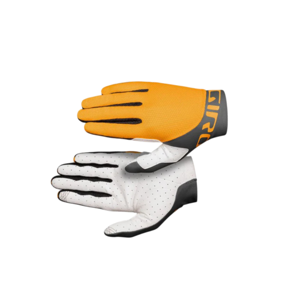 Giro Trixter LF MTB Gloves - Glaze Yellow / Portaro Grey (Medium)