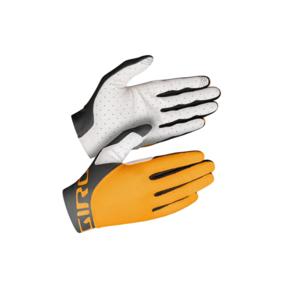 Giro Trixter LF MTB Gloves - Glaze Yellow / Portaro Grey (Medium)