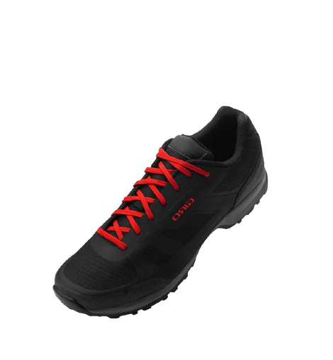 Giro Gauge MTB Shoes - Black /Bright Red (Size 41)