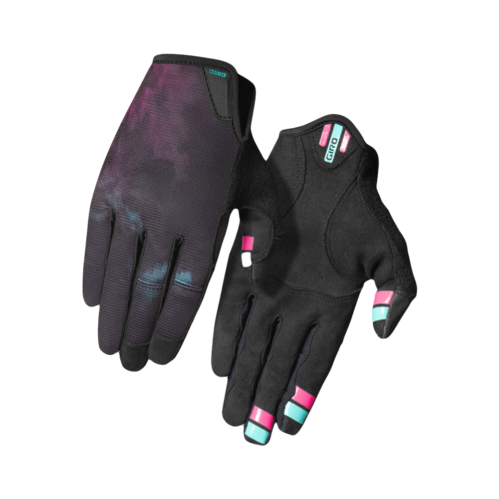 Giro LA DND Women's Cycling Gloves - Black Ice Dye (Medium)