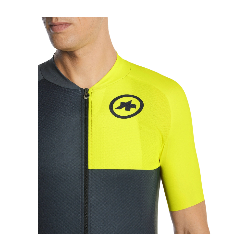 ASSOS MILLE GT Bike Jersey C2 EVO Stahlstern - Optic Yellow (Small)