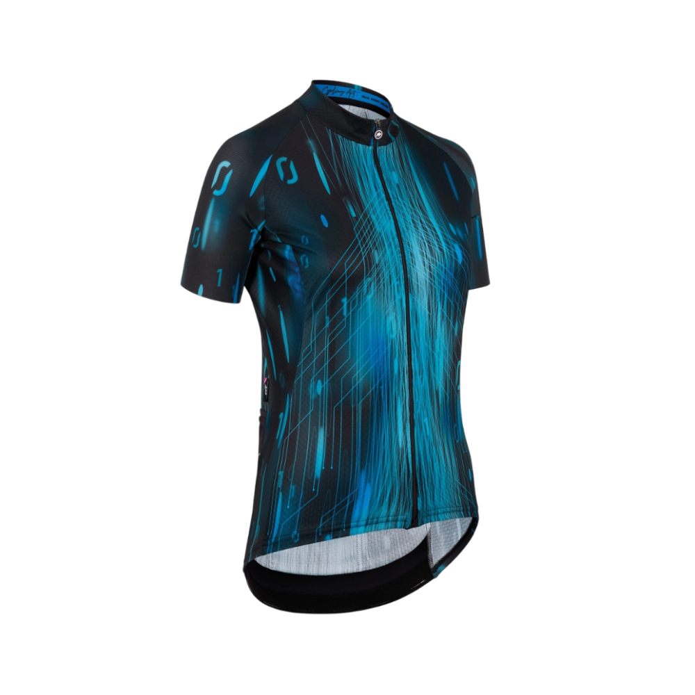 ASSOS UMA GT Bike Jersey C2 Drop Head - Cyber Blue (Small)