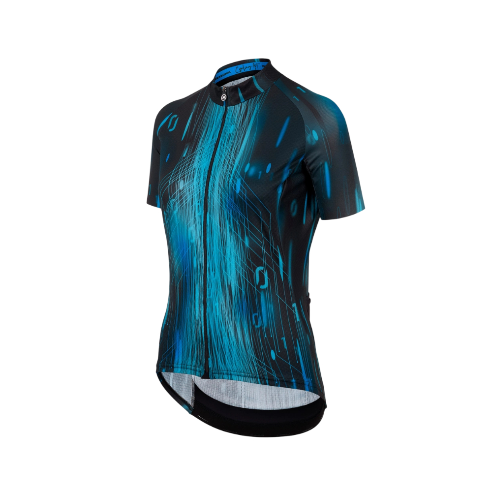 ASSOS UMA GT Bike Jersey C2 Drop Head - Cyber Blue (Small)