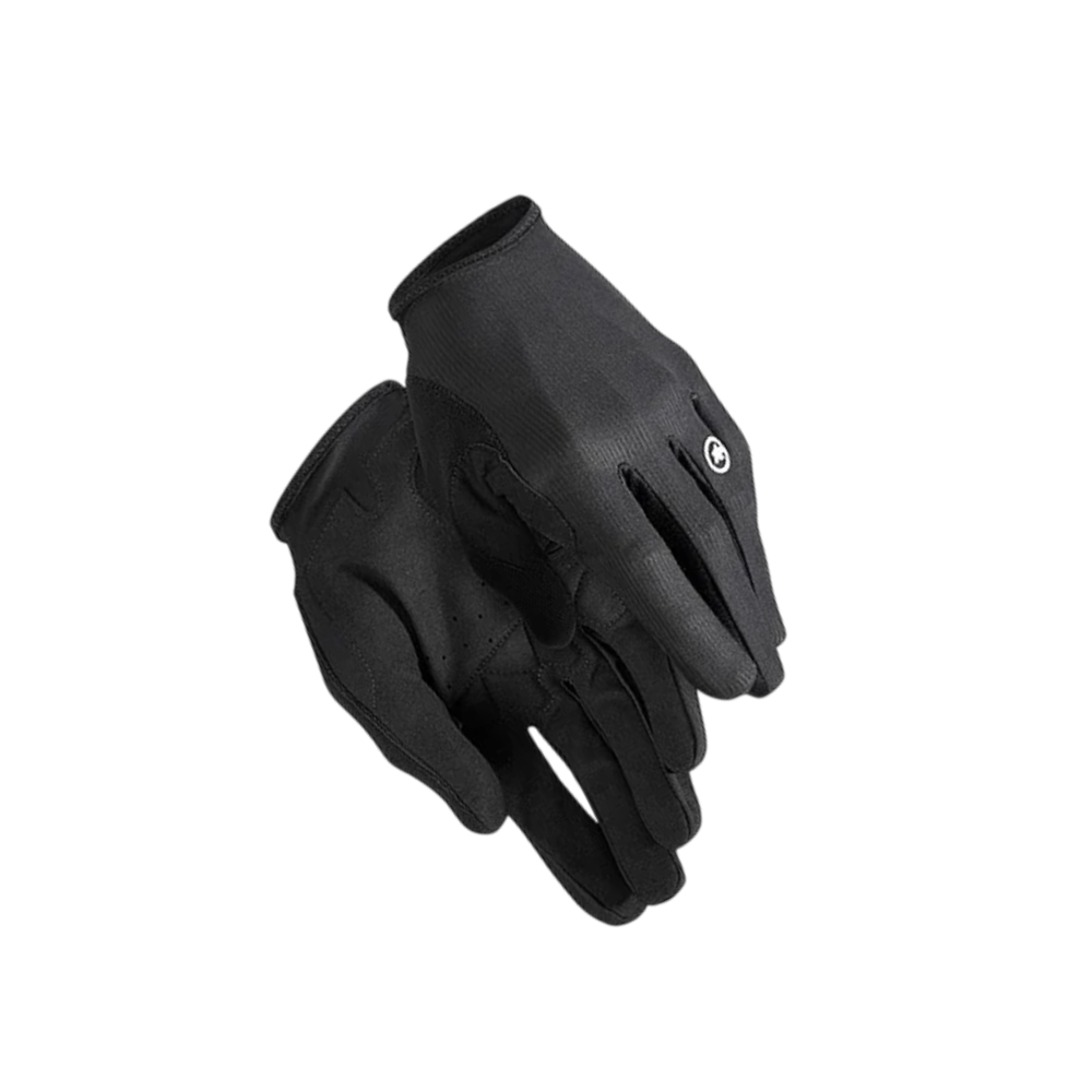 ASSOS RS Long Fingered Gloves - Targa Black (Medium)