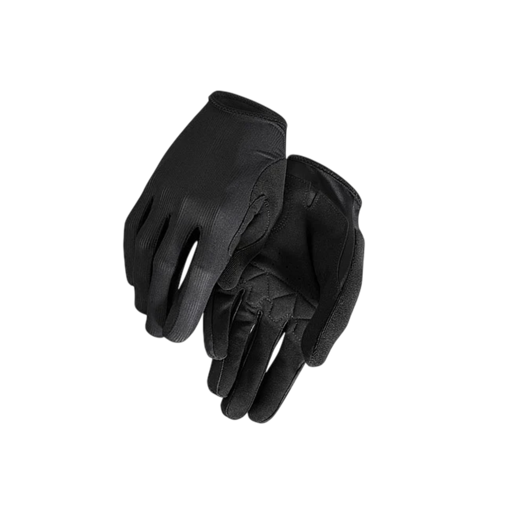 ASSOS RS Long Fingered Gloves - Targa Black (Medium)