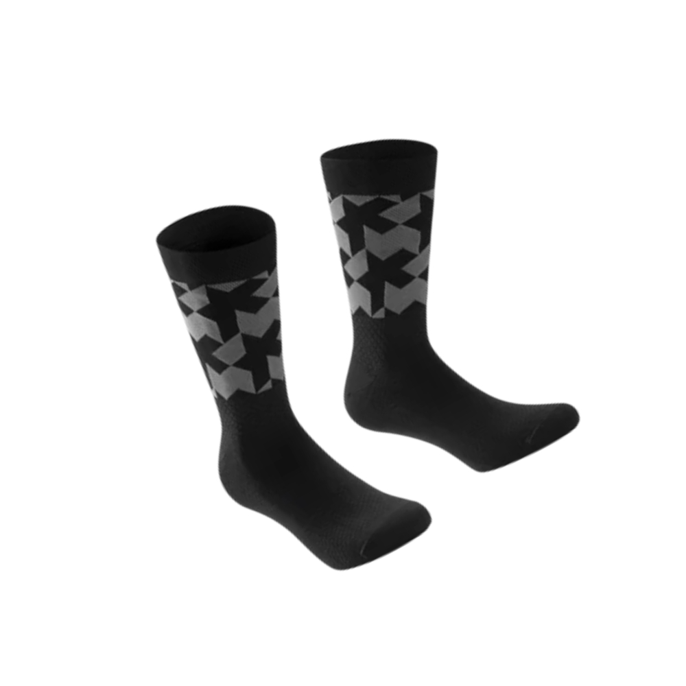 ASSOS Monogram Socks EVO - Black (Size 0)