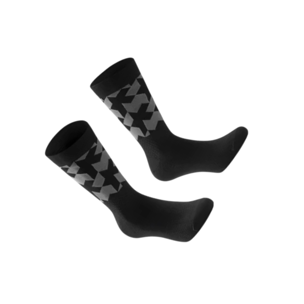 ASSOS Monogram Socks EVO - Black (Size 0)