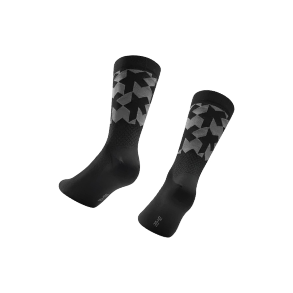 ASSOS Monogram Socks EVO - Black (Size 0)