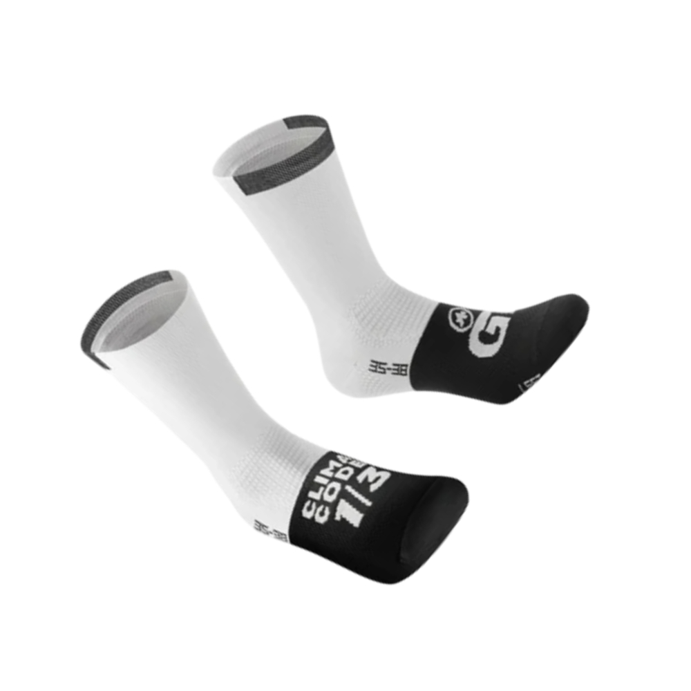 ASSOS GT Socks C2 - Holy White (Size 0)