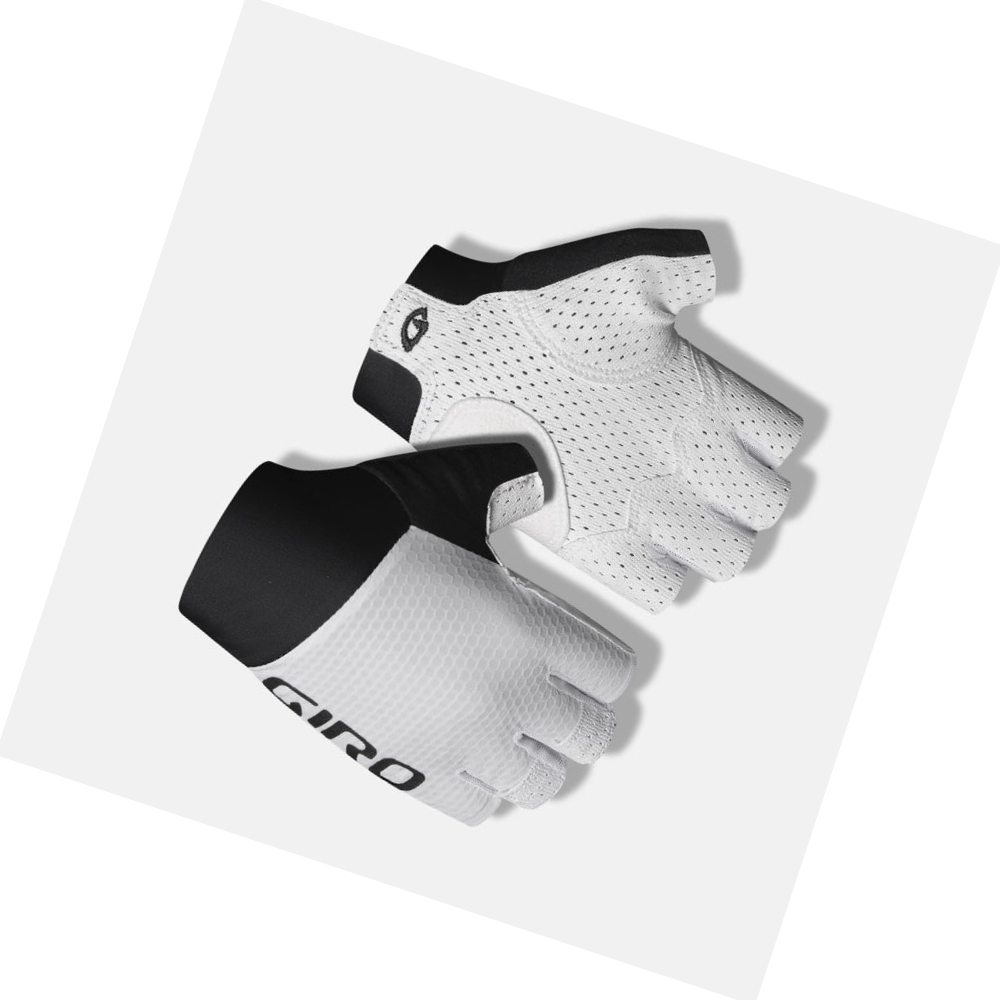 Giro Zero Cool Skin Gloves - White (Medium)