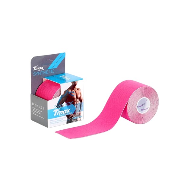 Tmax Rayon Kinesiology Tape 5cm X 5m (Pink)