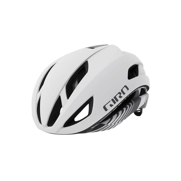 Giro Eclipse MIPS Spherical Aero Road Helmet - Matte White Charcoal/Rush (Medium)