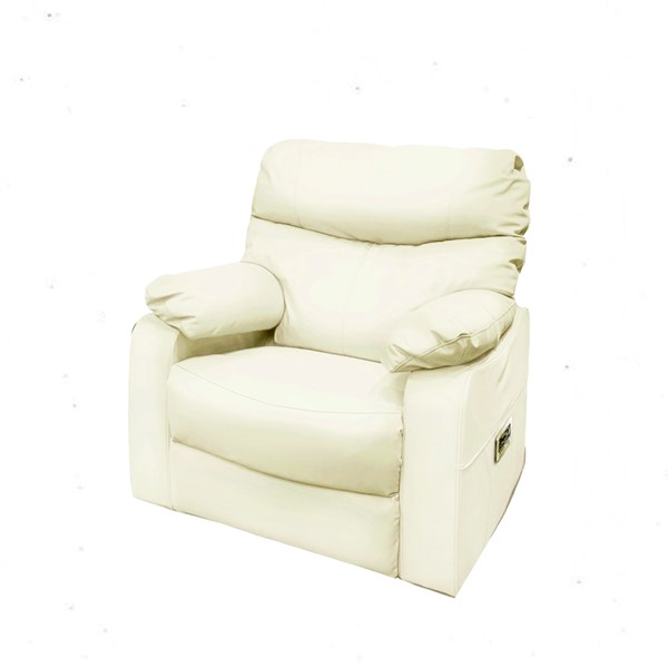 Body Sculpture 2-in-1 Massage Sofa (White Cream)