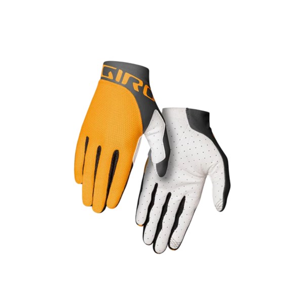 Giro Trixter LF MTB Gloves - Glaze Yellow / Portaro Grey (Medium)