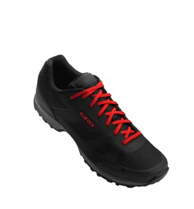 Giro Gauge MTB Shoes - Black /Bright Red (Size 41)