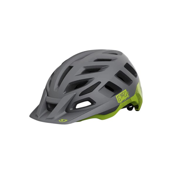 Giro Radix MTB Helmet - Matte Metallic Black/Ano Lime (Medium)