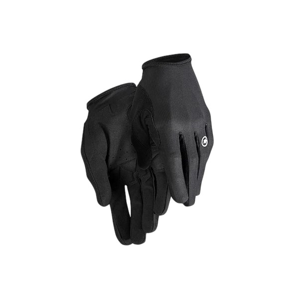 ASSOS RS Long Fingered Gloves - Targa Black (Medium)