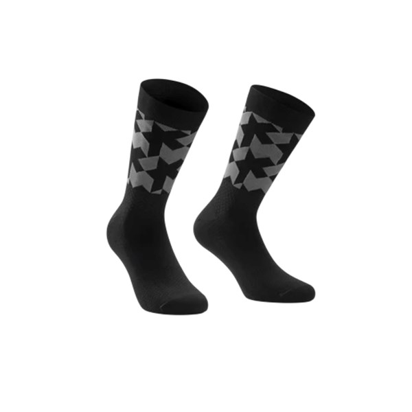 ASSOS Monogram Socks EVO - Black (Size 0)