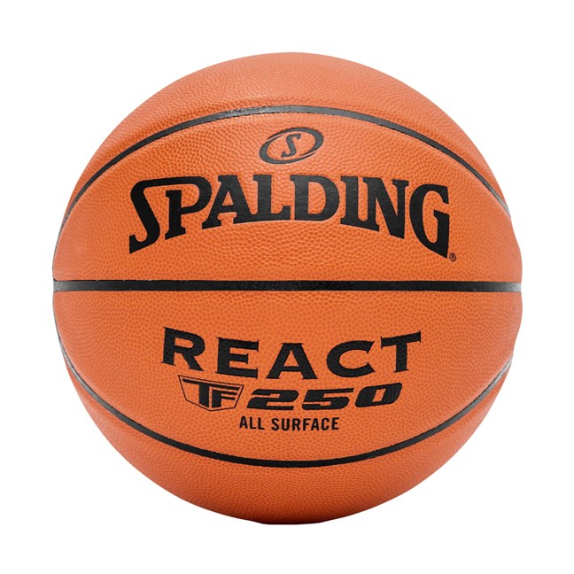 Spalding React FIBA TF-250 Composite All Surface Basketball (Size 7)